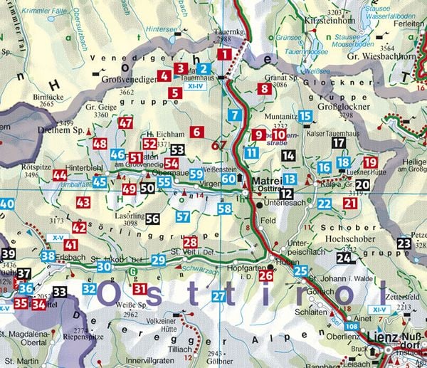 Produktbild: ROTHER Wanderf&uuml;hrer Osttirol Nord