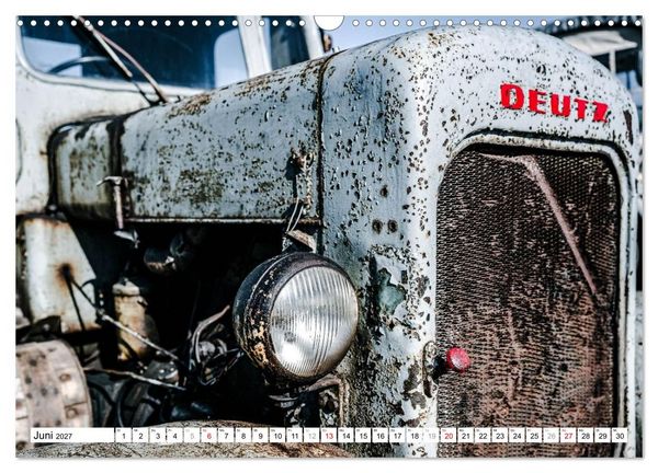 Produktbild: Alte Deutz Traktoren mit Charakter (Wandkalender 2027 DIN A3 quer), CALVENDO Monatskalender