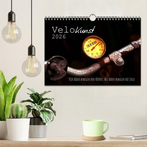 Produktbild: Velo Kunst (Wandkalender 2026 DIN A4 quer), CALVENDO Monatskalender
