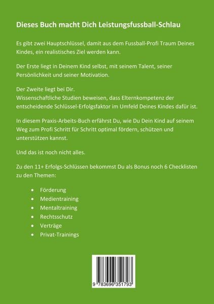 Produktbild: Mein Kind zum Fussball-Profi machen k&ouml;nnen