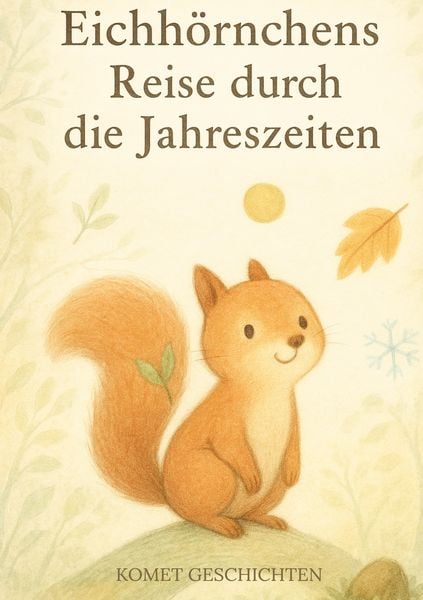 Eichhörnchens Reise durch die Jahreszeiten, Gebundene Ausgabe von Komet Geschichten, BoD – Books on Demand, 9783695142590