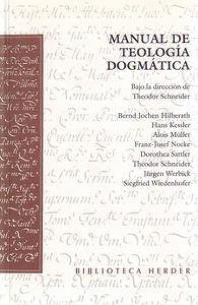 Produktbild: Manual de teolog&iacute;a dogm&aacute;tica