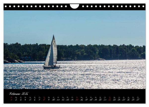 Produktbild: Stockholm und seine Sch&auml;ren (Wandkalender 2026 DIN A4 quer), CALVENDO Monatskalender