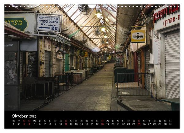 Produktbild: Israel - eindrucksvoll, anders, sch&ouml;n! (Wandkalender 2026 DIN A3 quer), CALVENDO Monatskalender