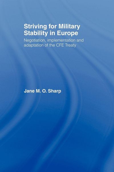 Produktbild: Striving for Military Stability in Europe