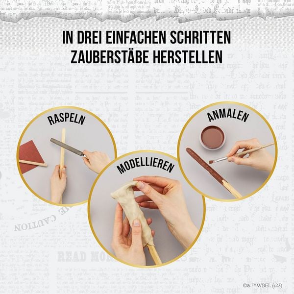 Produktbild: Harry Potter Bastelbox Zauberst&auml;be
