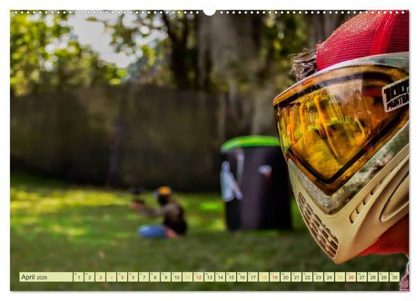 Produktbild: Paintball - so cool (Wandkalender 2026 DIN A2 quer), CALVENDO Monatskalender