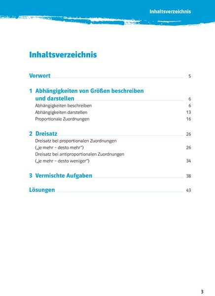 Produktbild: Klett 10-Minuten-Training Mathematik Dreisatz 6./7. Klasse