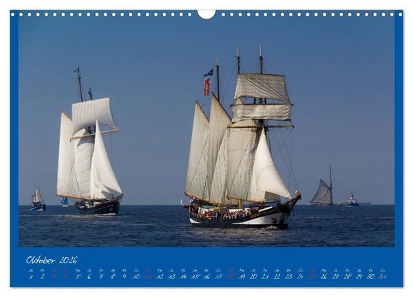 Produktbild: Unter Segeln (Wandkalender 2026 DIN A3 quer), CALVENDO Monatskalender