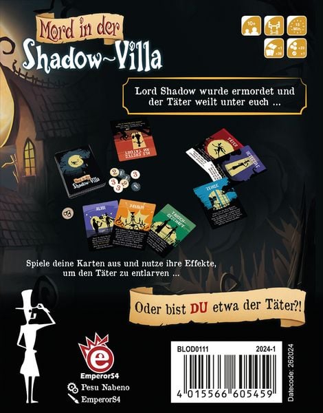 Produktbild: Mord in der Shadow-Villa