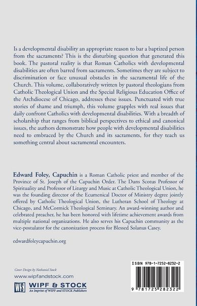 Produktbild: Developmental Disabilities and Sacramental Access