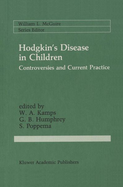 Produktbild: Hodgkin&rsquo;s Disease in Children