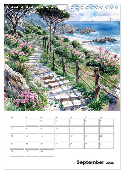 Produktbild: Sand zwischen den Zehen (Wandkalender 2026 DIN A4 hoch), CALVENDO Monatskalender