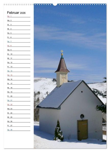 Produktbild: Schwarzwald (Wandkalender 2026 DIN A2 hoch), CALVENDO Monatskalender
