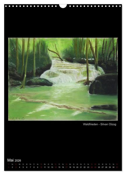 Produktbild: Kunstkalender der Moerser Palette e.V. (Wandkalender 2026 DIN A3 hoch), CALVENDO Monatskalender