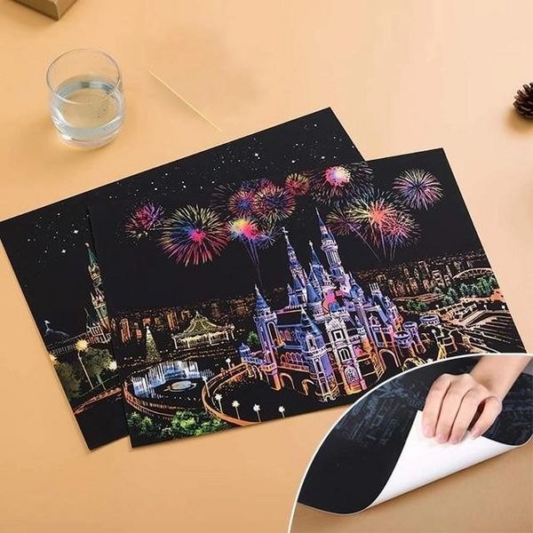 Produktbild: Figured'Art Kratzbild A3 Las Vegas