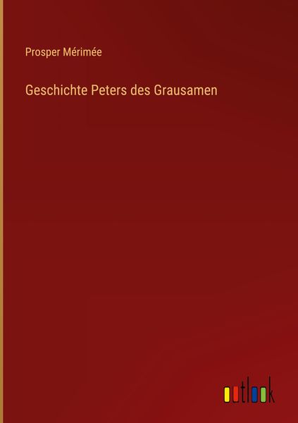 Produktbild: Geschichte Peters des Grausamen