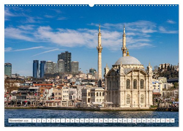 Produktbild: T&uuml;rkei - Istanbul (Wandkalender 2026 DIN A2 quer), CALVENDO Monatskalender