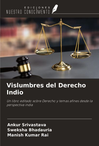 Produktbild: Vislumbres del Derecho Indio