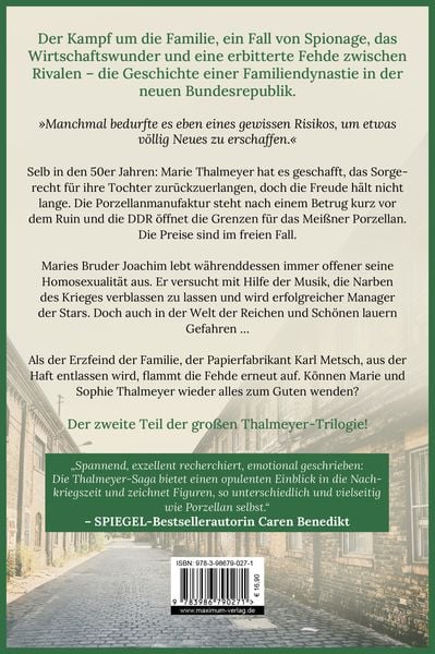Produktbild: Die Porzellanmanufaktur &ndash; Zerbrechliche Hoffnung