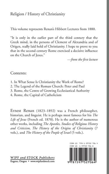 Produktbild: Lectures on the Influence of the Institutions Thought and Culture in Rome, on Christianity and the Development of the Catholic Church