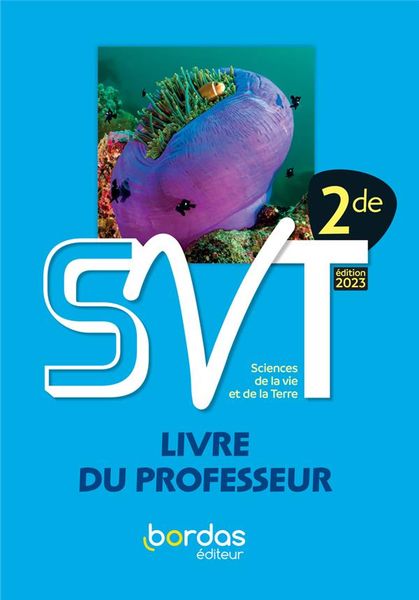 Produktbild: SVT seconde 2023; Livre du professeur