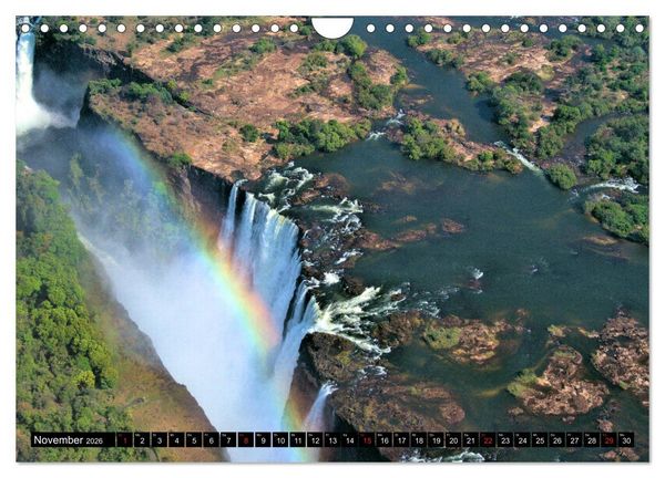 Produktbild: S&uuml;dliches Afrika - Vom Kap bis zu den Victoria F&auml;llen (Wandkalender 2026 DIN A4 quer), CALVENDO Monatskalender