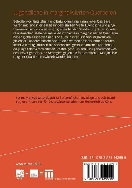 Produktbild: Jugendliche in marginalisierten Quartieren