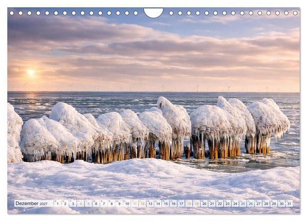 Produktbild: Inseltr&auml;ume R&uuml;gen &ndash; 12 Monate pure Ostsee-Magie (Wandkalender 2027 DIN A4 quer), CALVENDO Monatskalender