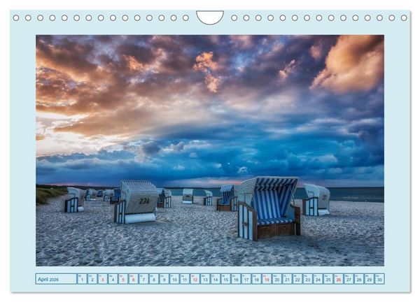 Produktbild: Fischland-Dar&szlig;-Zingst (Wandkalender 2026 DIN A4 quer), CALVENDO Monatskalender