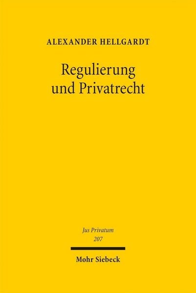 Produktbild: Regulierung und Privatrecht