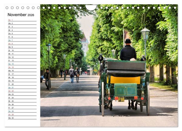 Produktbild: Wien - Haupstadt mit Charme (Wandkalender 2026 DIN A4 quer), CALVENDO Monatskalender