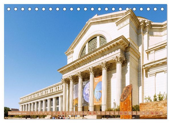 Produktbild: Washington, D.C., Hauptstadtzauber der USA (Tischkalender 2026 DIN A5 quer), CALVENDO Monatskalender