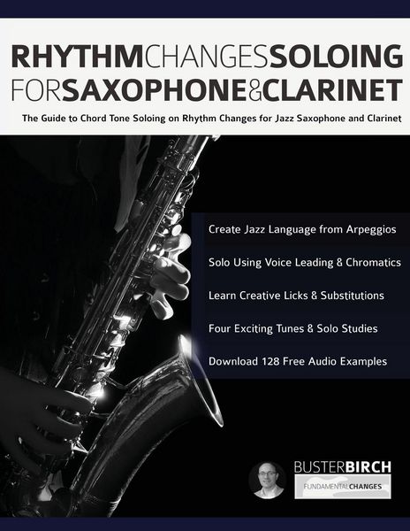 Produktbild: Rhythm Changes Soloing for Saxophone & Clarinet
