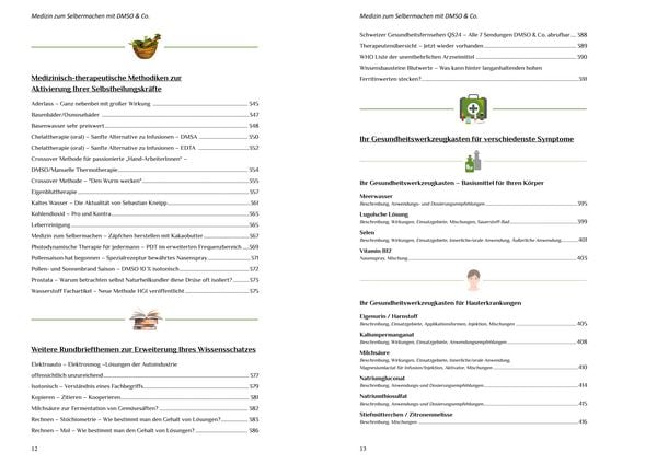 Produktbild: Medizin zum Selbermachen mit DMSO & Co.