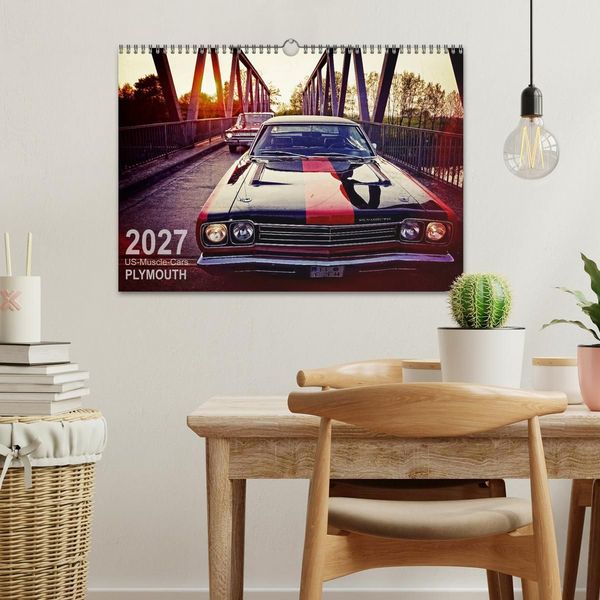 Produktbild: US-Muscle-Cars - Plymouth (Wandkalender 2027 DIN A3 quer), CALVENDO Monatskalender