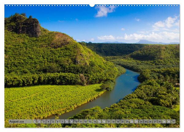 Produktbild: Kauai - Einmal Paradies und zur&uuml;ck (Wandkalender 2026 DIN A2 quer), CALVENDO Monatskalender