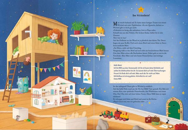 Produktbild: Wichtelzauber zum Weihnachtsfest - 24 Adventskalender-Geschichten zum Vorlesen