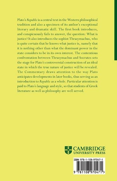 Produktbild: Plato: Republic Book I