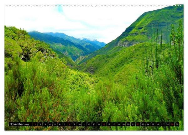 Produktbild: Madeira Magische Vulkaninsel (Wandkalender 2026 DIN A2 quer), CALVENDO Monatskalender