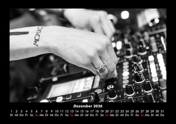Produktbild: Musik 2026 Fotokalender DIN A3