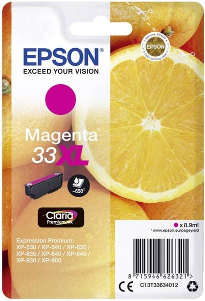 Epson Tintenpat. 33XL magenta