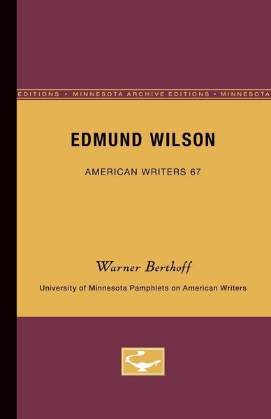 Produktbild: Edmund Wilson - American Writers 67