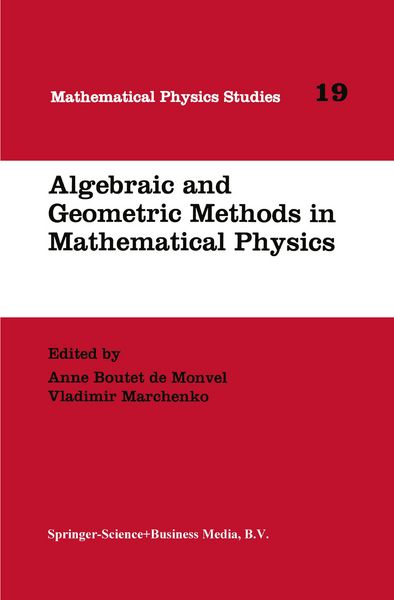 Produktbild: Algebraic and Geometric Methods in Mathematical Physics
