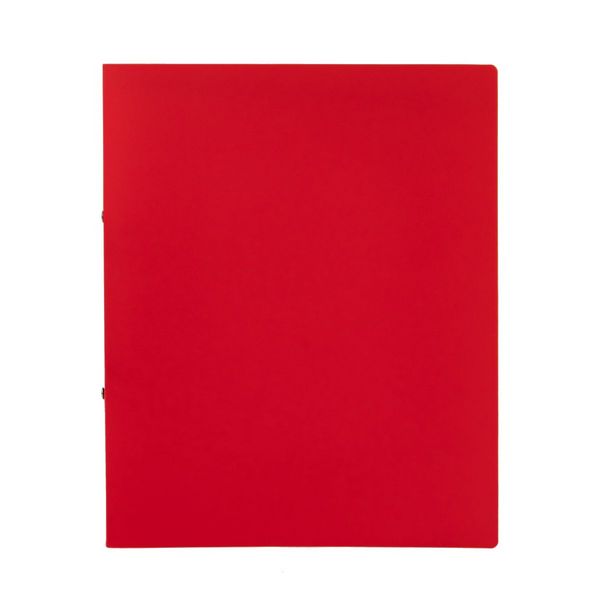 Produktbild: Idena Ringbuch aus Kunststoff 2 Ringe rot DIN A4 R&uuml;ckenbreite 2cm