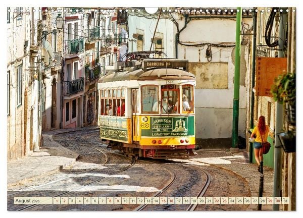 Produktbild: Von Porto bis an die Algarve (Wandkalender 2026 DIN A3 quer), CALVENDO Monatskalender