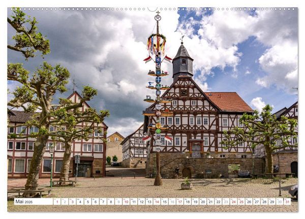 Produktbild: Hessen - Landkreis Werra-Mei&szlig;ner (Wandkalender 2026 DIN A2 quer), CALVENDO Monatskalender