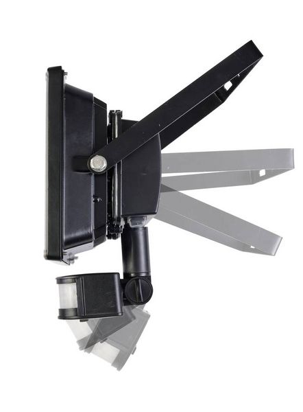 Produktbild: Sygonix SY-5461112 Solar-Spot mit Bewegungsmelder 50W Leuchtfarben: Neutralwei&szlig;