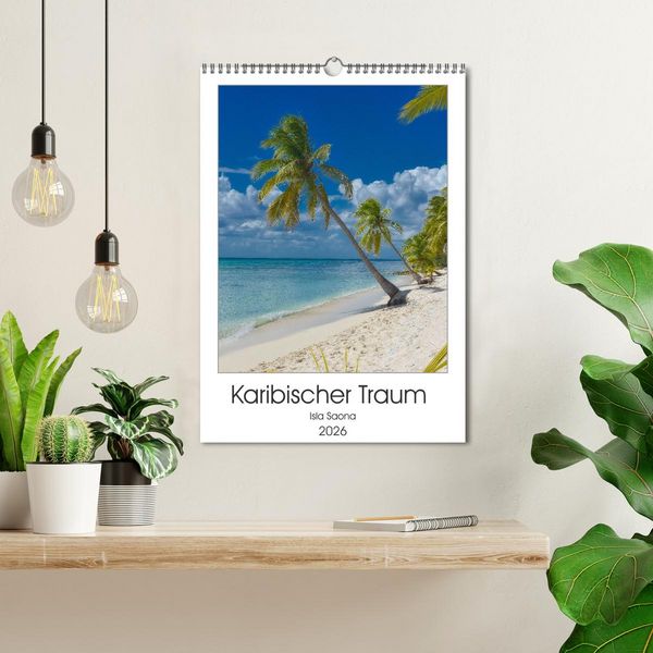 Produktbild: Karibischer Traum Isla Saona (Wandkalender 2026 DIN A3 hoch), CALVENDO Monatskalender