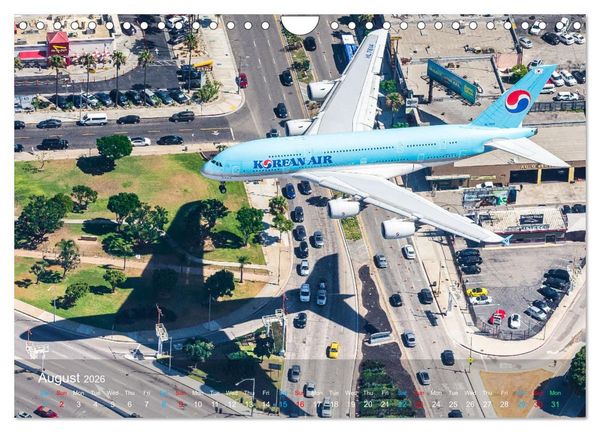 Produktbild: AVIATION MOMENTS 2026 (Wall Calendar 2026 DIN A4 landscape), CALVENDO 12 Month Wall Calendar